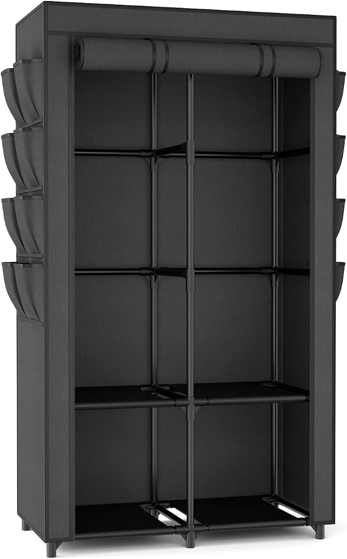 Portable Closet for Hanging Clothes, Portable Wardrobe Closet - Image 9