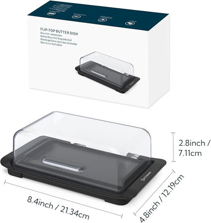 KITCHENDAO Airtight Flip-Top Butter Dish - Image 7