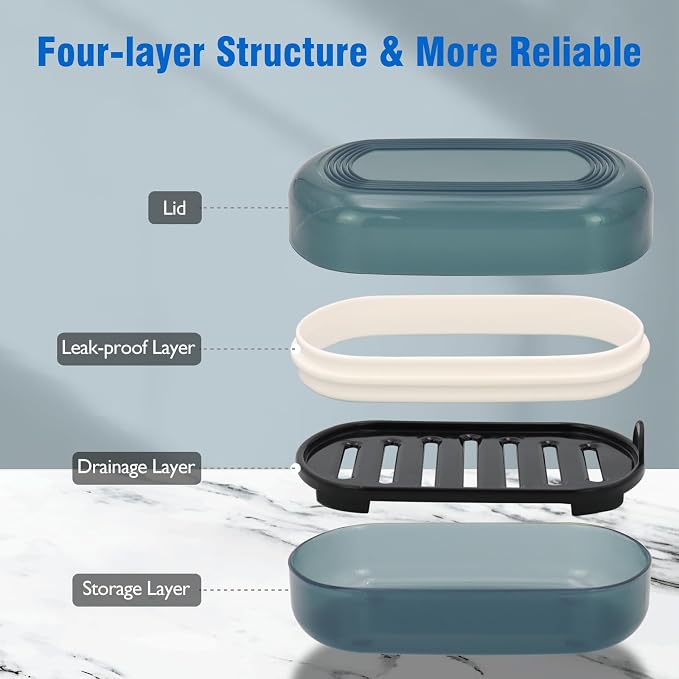 Travel Soap Container, Travel Soap Box - Image 3