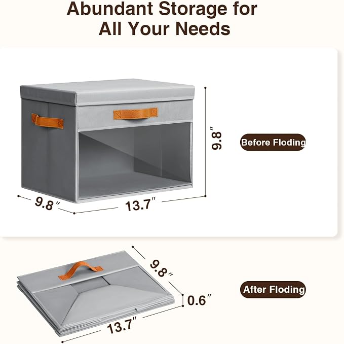 Homsorout Large Storage Bins - Image 3