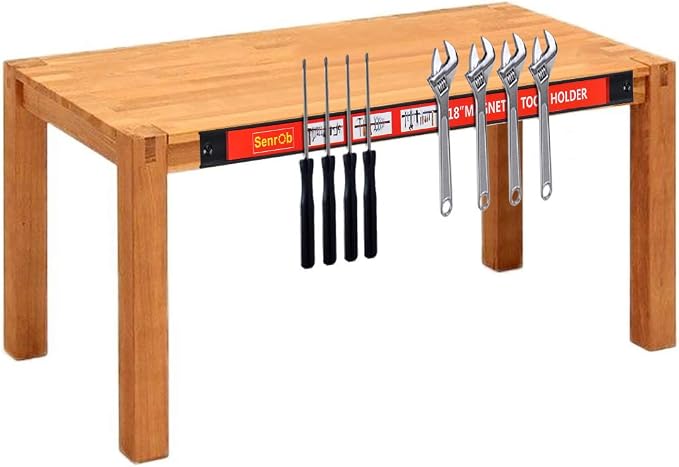 Magnetic Tool Holder 18 Inch 8 Pack Heavy Duty Magnet Tool Bar Strip Rack Wall - Image 7