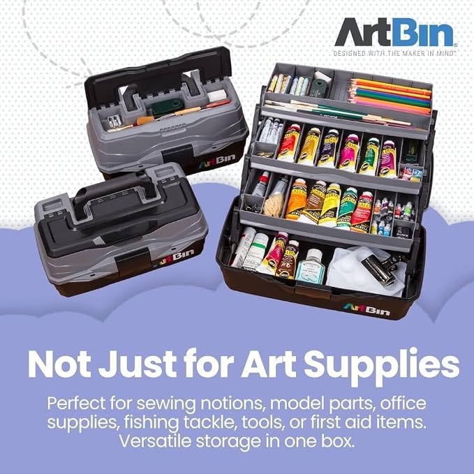 ArtBin 3-Tray Art Supply Box Versatile Organizer - Image 9