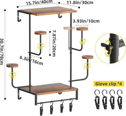Urban Deco Motorcycle Helmet Holder Wall Mount, Helmet Rack - Image 2
