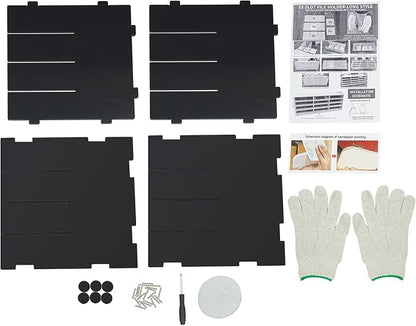 12 Compartments Literature Organizer, Desktop File Sorter Mail Center Paper - Image 9