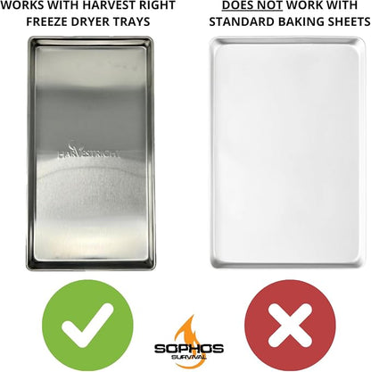 20 Pc Original Tray Stackers for Harvest Right Freeze Dryer Trays – Stacks 6 - Image 5
