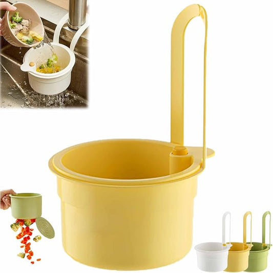 Hanging Sink Drain Basket for Kitchen, Sink Strainer Basket | Collapsible Design by Webringwarmthandsimplicitytoyourhomemakedailylivingfeeljustright