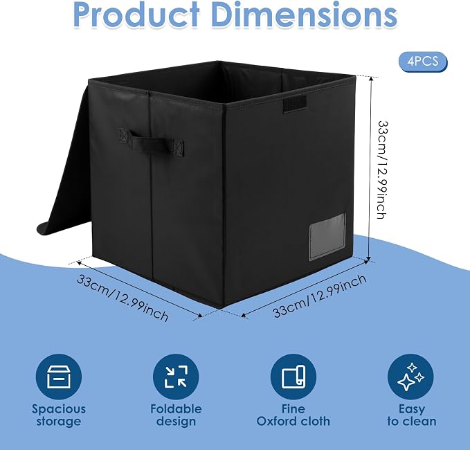 1/4 Pcs Vinyl Record Storage Box - Image 3