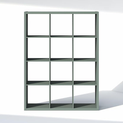 Furinno Cubic Extra Thick 12-Cube Closet Organizers and Storage, Sage Green | - Image 8