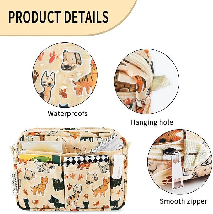 E-WEICHEN Multiple Pockets Portfolio Organizer - Image 5
