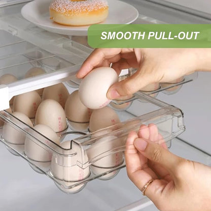 Yatmung 2 Pack Fridge Drawer Organizer - Image 2