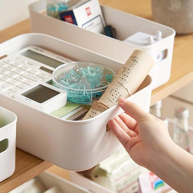Plastic Storage Bins, Versatile Kitchen Pantry Organization and Storage - Image 2