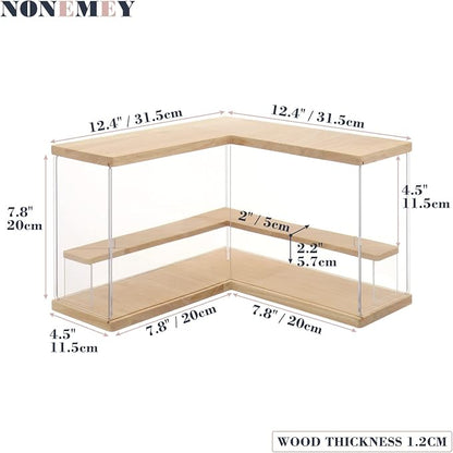 NONEMEY Clear Acrylic Display Case Stand - Image 5