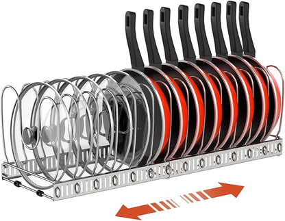 Housolution Pot and Pan Organizer Rack by Housolution
