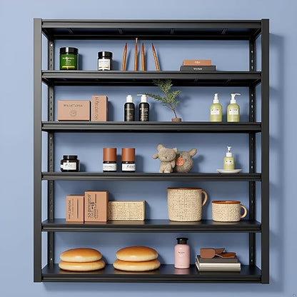 Storage Shelving Unit Adjustable Heavy Duty Garage Shelves 6-Tier Metal - Image 9