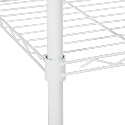 HOMEFORT 6-Tier Wire Shelving, 6 Shelves Unit Metal Storage Rack, Durable - Image 8