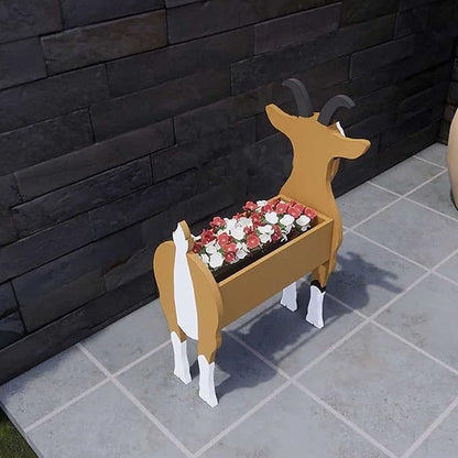 Cute Animal Flower Planter, Dog Planter Plant Pots, PVC Material Animal Shaped - Image 4