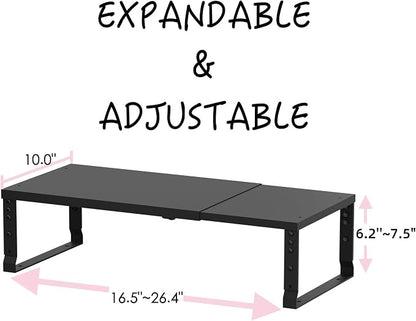 Adjustable Metal Shelving Unit, Stackable & Expendable Storage Rack - Image 3