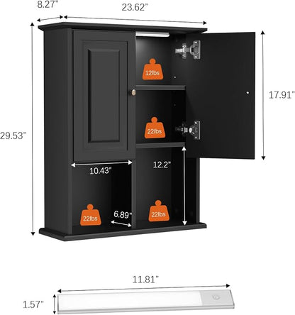HAIOOU Bathroom Wall Cabinet - Image 3