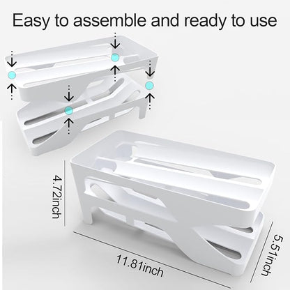 Egg dispenser for refrigerator, Automatic rolling egg holder for fridge - Image 5