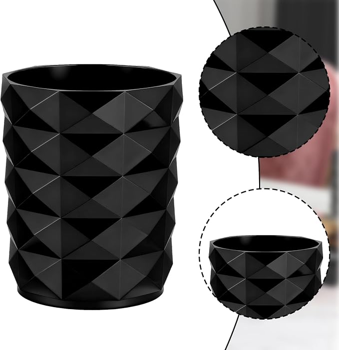 Acrylic Makeup Brush Holder Organizer, Stylish Pencil Holder - Image 4