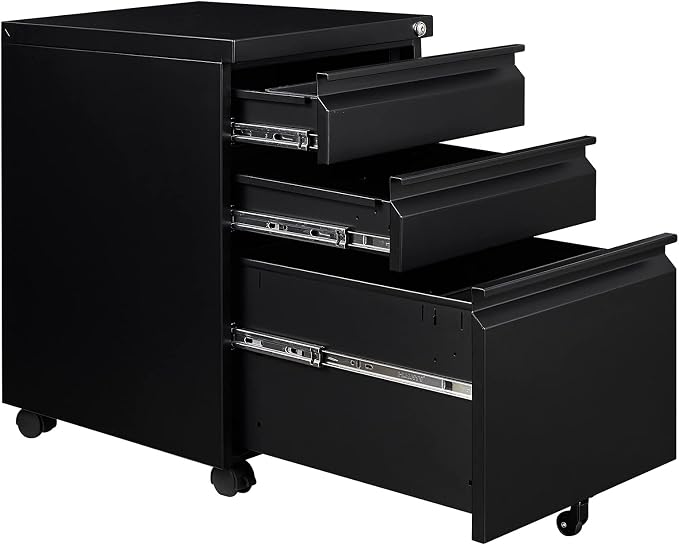 FLEXISPOT 3-Drawer Mobile File Cabinet by FlexiSpot