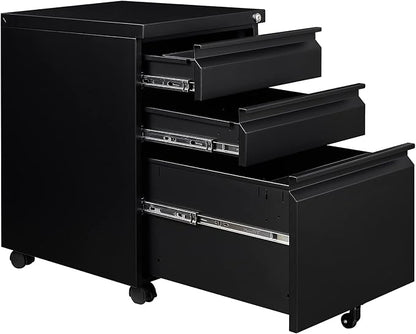 FLEXISPOT 3-Drawer Mobile File Cabinet by FlexiSpot