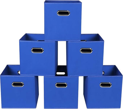 Fabric storage bins Cubes, Fabric Cube Organizer by Yunkeeper