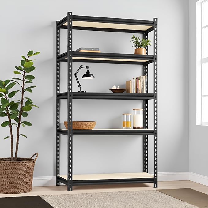 Storage Shelving Unit Heavy Duty Garage Shelves Metal Utility Rack by DarubtesForanideallife