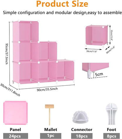 AWTATOS Cube Storage Organizer Protable Closet Organizers and Storage - Image 3