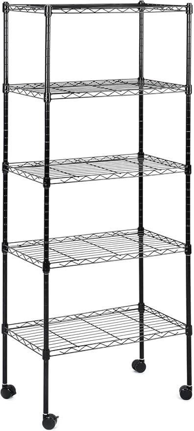 Simple Deluxe 5-Tier Storage Shelves by SimpleDeluxe