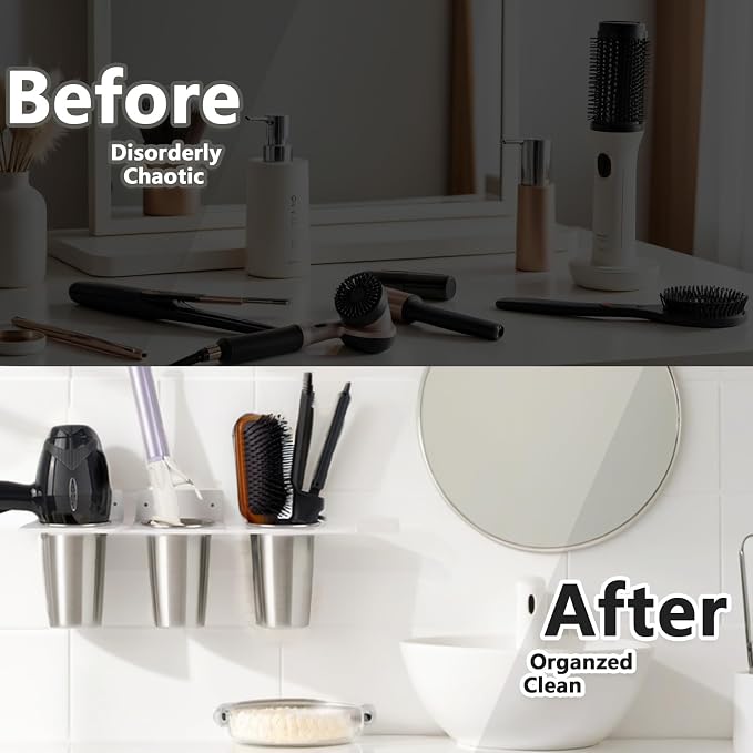 Hair Tool Organizer Wall Mount, Hair Tool Holder - Image 8