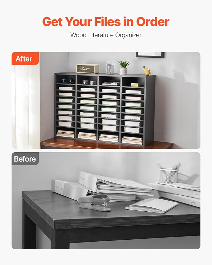 VEVOR Literature Organizer, 36 Compartments Office Mailbox - Image 4