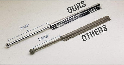 12" Valet Rod Standard for Closet Polished Brass PB Metal - Image 4