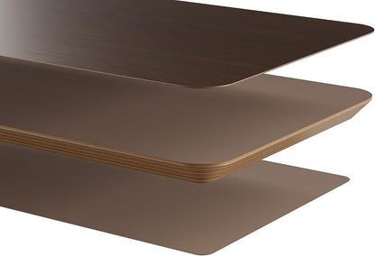 Walnut Dual‑Tier Monitor Stand for Modern Desk Setup – Minimalist Wooden Riser - Image 6