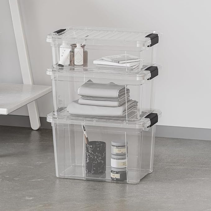 Superio Clear Storage Boxes - Image 9
