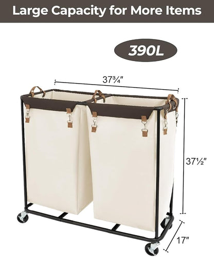 StorageWorks 390L Extra Large Lanudry Hamper - Image 2