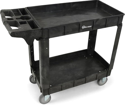 Rolling Utility Cart on Wheels, Heavy Duty Tool by SIMPLI-MAGIC