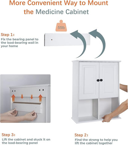 HAIOOU Bathroom Wall Cabinet - Image 6