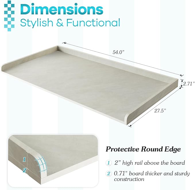 Kaboon Washer Dryer Countertop, Melamine Countertop - Image 3