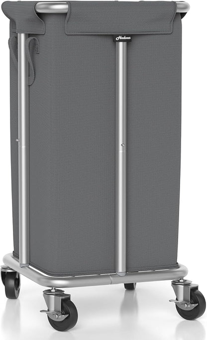 115L Laundry Basket with Wheels, 30 Gal. Rolling Laundry Hamper, Removable and - Image 8