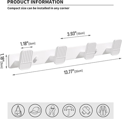 Coat Rack Wall Mount Coat Hooks - Image 5