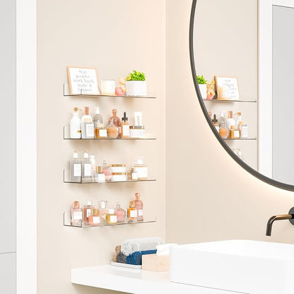 Yieach 4 Pack 15" Acrylic Shelves - Image 6