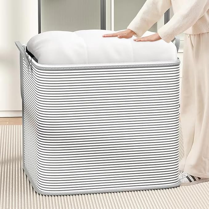 2 Pack Large Foldable Laundry Basket - Image 6