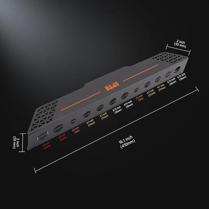 SPTA Car Detailing Brush Holder Detail Brush Rack Detailing Brushes Organizer - Image 5