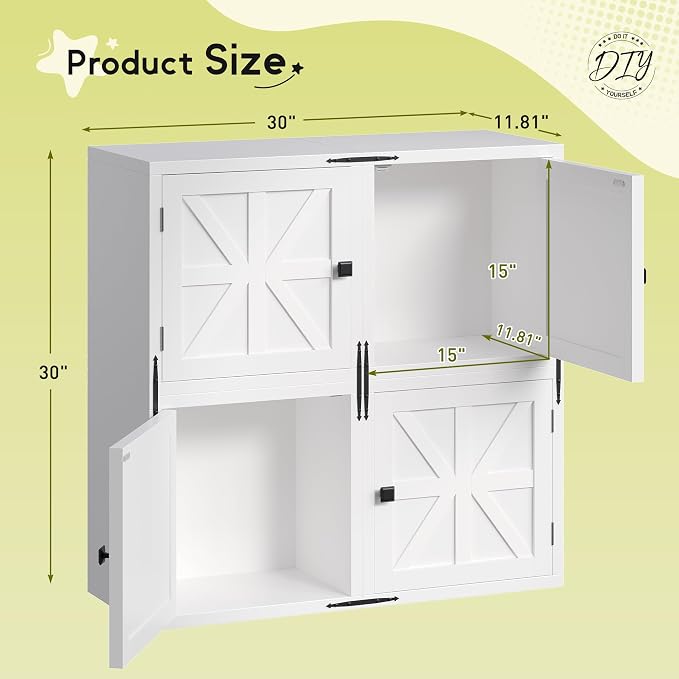 Homkdom 4 Cube Storage Organizer, DIY Bookcase - Image 3