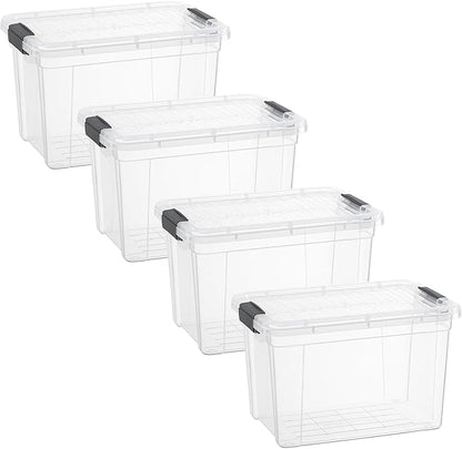 Superio Clear Storage Boxes by Superio