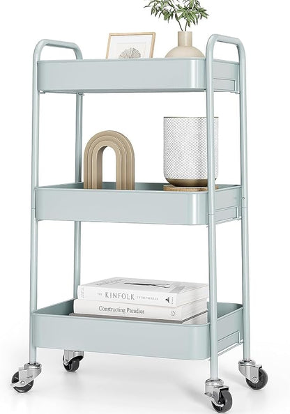 TOOLF 3-Tier Rolling Cart by TOOLF