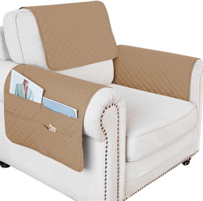 Waterproof Sofa Armrest Cover Headrest Cover by ZGDDPZA