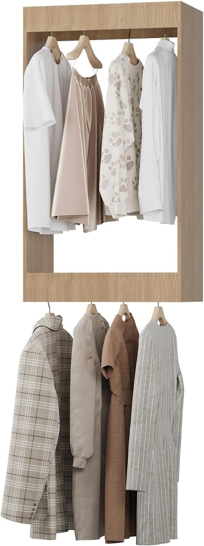 4 Drawers Storage Organizer Closet System, Walk-in Modular Wood Closet by Unknown