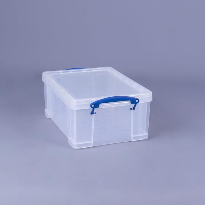 Really Useful Box Stackable 9 Liter Plastic Storage Container Bin - Image 6
